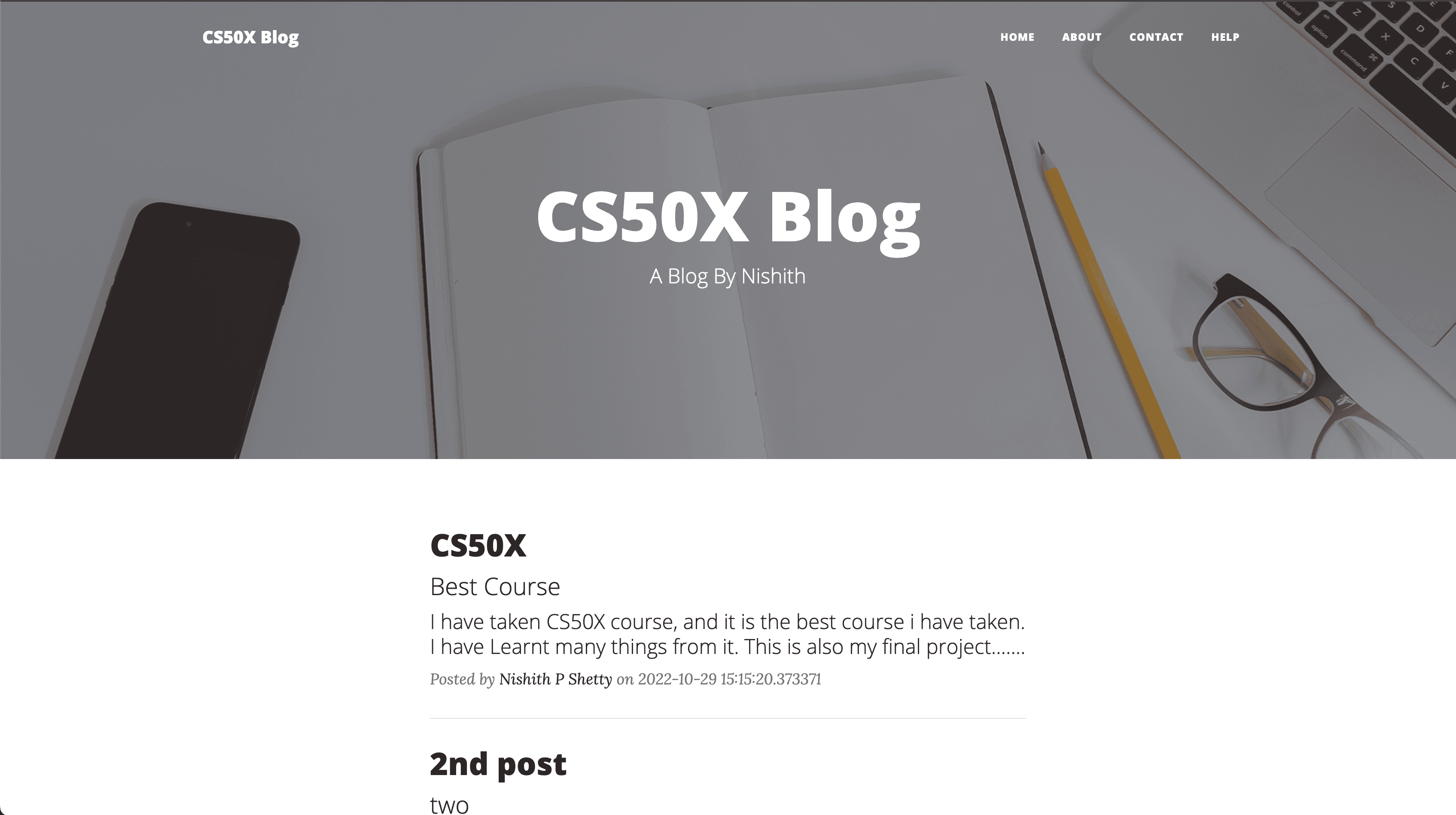 Flask Blogging Sitethumbnail
